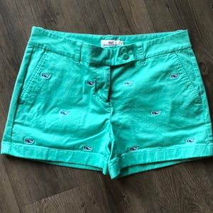 Blue vineyard vine shorts size 6